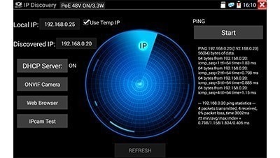 SimplyTest SecuriTEST Tester | Camera Identification