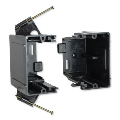 Arlington Gangable Low-Voltage Mounting Box, Nail-On