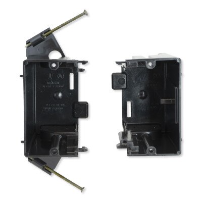 Arlington Gangable Low-Voltage Mounting Box, Nail-On