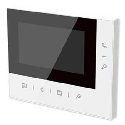 ABB-Welcome 4.3 In. Basic Video Indoor Station, White
