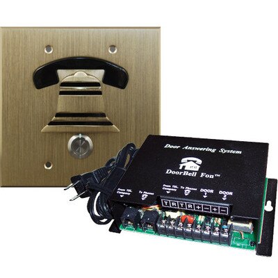 DoorBell Fon DP38 Door Answering System, 2-Gang Masonry Box