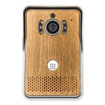 Doorbell Fon Station with Interface to DP28C, Bronze Brushed Aluminum