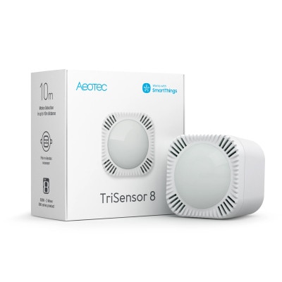 Aeotec Z-Wave Plus TriSensor 8 Multi-Sensor, 800 Series