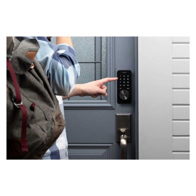 Alfred DB1 Deadbolt Smart Lock with Touchscreen, Bluetooth, with Key & Z-Wave Plus