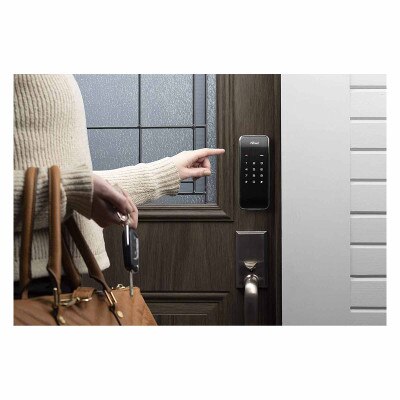Alfred DB2 Smart Lock Touchscreen Deadbolt, Bluetooth, Chrome