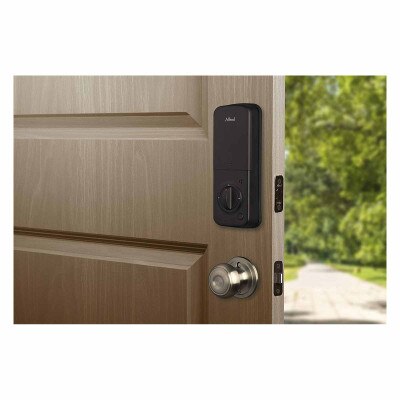 Alfred DB2 Smart Lock Touchscreen Deadbolt, Bluetooth, Chrome