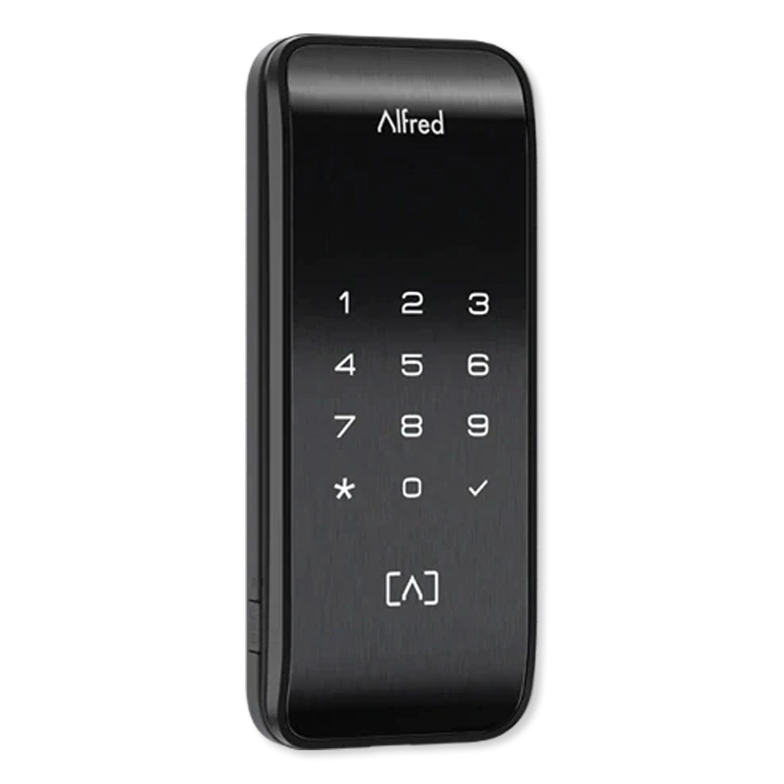 Alfred ML2 Smart Panel With Mortise Lockset, Lever, and Cylinder