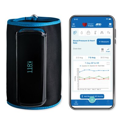 A&D Ultraconnect Wireless Blood Pressure Monitor
