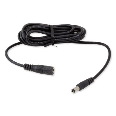 Autoslide 6 Ft. Power Adapter Extension Cable, Black