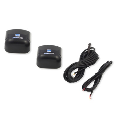 Autoslide Microwave Wired Sensor, Twin Pack, Black