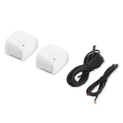 Autoslide Microwave Wired Sensor, Twin Pack, White