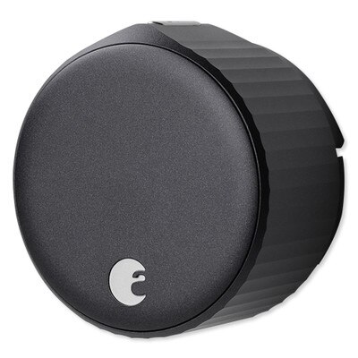 August Wi-Fi Smart Lock, Matte Black