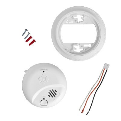 BRK Interconnectable Ion Smoke Alarm with 10 Year Battery Backup