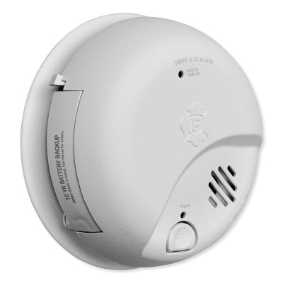 BRK Interconnect Hardwired Smoke & CO Alarm With 10-Year Battery Backup