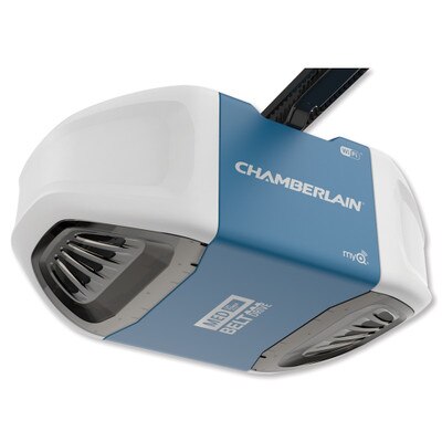 Chamberlain Wi Fi Myq Garage Door Opener Medium Lift Power Ac Belt Drive Chamberlain Wi Fi Myq Garage Door Opener Medium Lift Power Ac Belt Drive