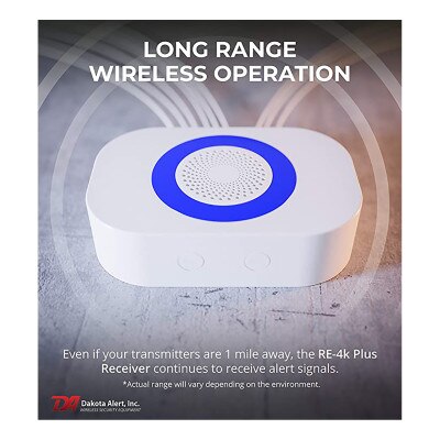 Dakota Alert Solar Break Beam Transmitter with RE-4K Receiver