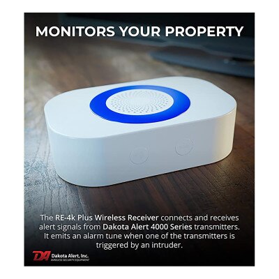 Dakota Alert Solar Break Beam Transmitter with RE-4K Receiver