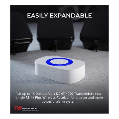 Dakota Alert Solar Break Beam Transmitter with RE-4K Receiver