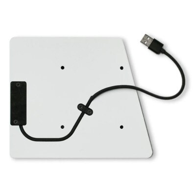 Displine Companion Wall Home for iPad mini 8.3 In., Powder Coated, White