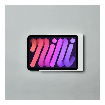 Displine Companion Wall Home for iPad mini 8.3 In., Powder Coated, White