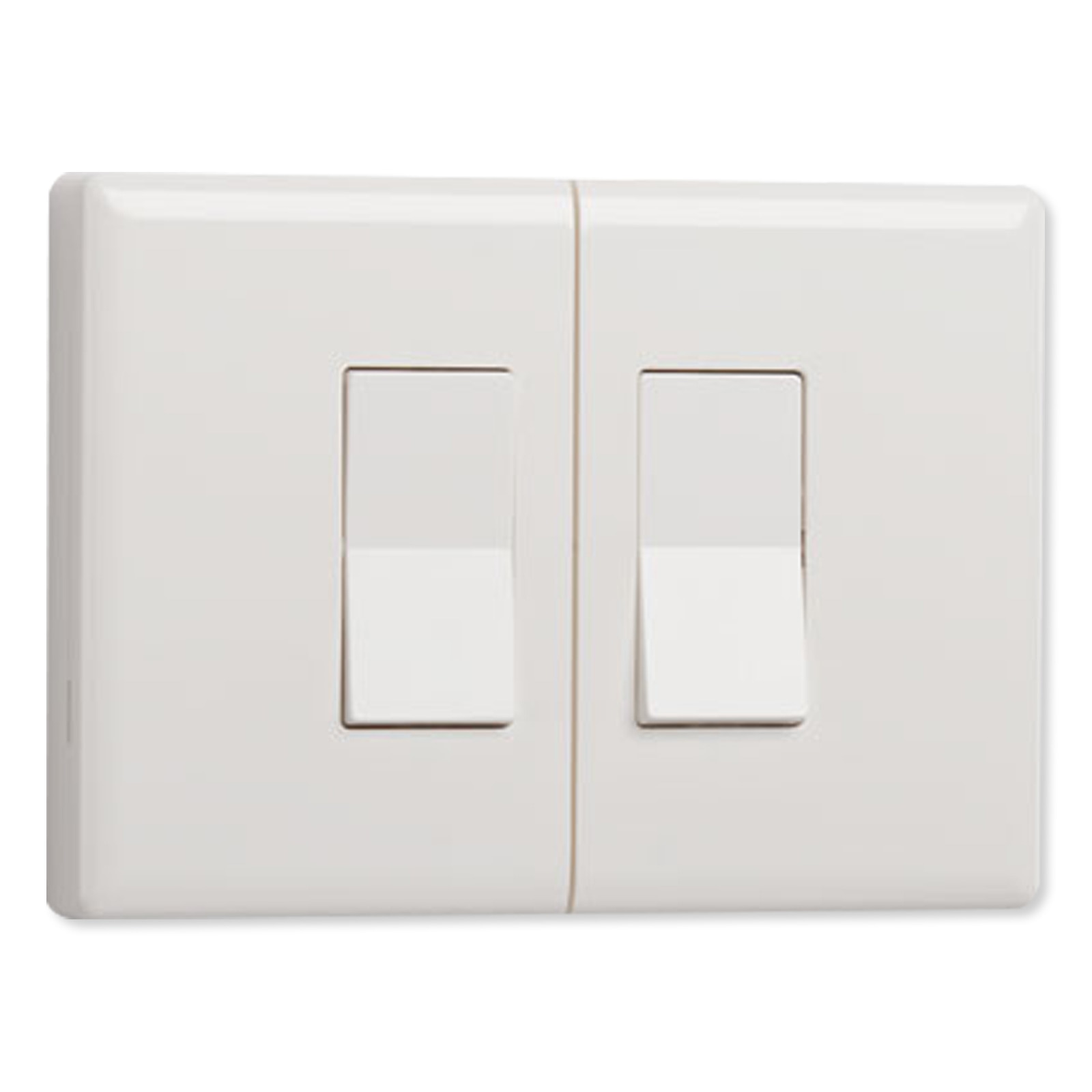 Ecolink ZWave Plus Smart On/Off Light Switch, Dual Rocker, Gen5