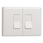 Ecolink Z-Wave Plus Wireless Smart Light Switch, Dual Rocker, Gen5