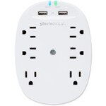 360 Electrical Studio2.4 Surge Protector with 6 Outlets and USB
