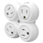 360 Electrical RevolveBasic 4-Outlet Rotating Power Adapter (Open Box)