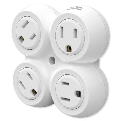 360 Electrical RevolveBasic® 4-Outlet Rotating Power Adapter
