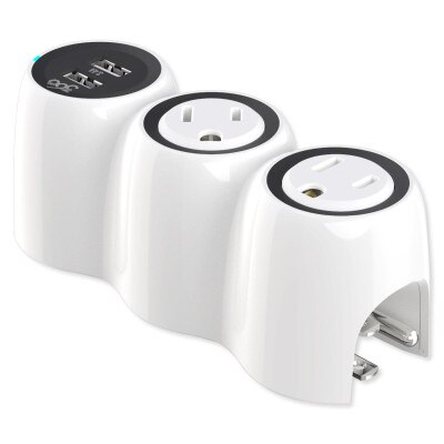 360 Electrical PowerCurveMini3.4 2-Outlet Surge Protector with Dual USB Ports (Open Box)