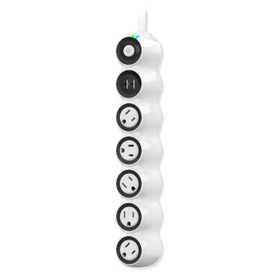 360 Electrical PowerCurve2.4 5-Outlet Surge Protector with Dual USB Ports