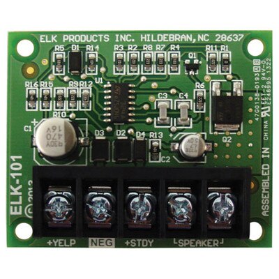 Elk Two-Channel Siren Driver Module