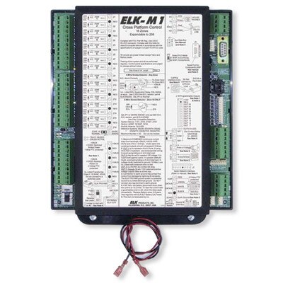 Elk M1 Gold Controller Kit for Structured Wiring Panel & M1KP2 Keypad