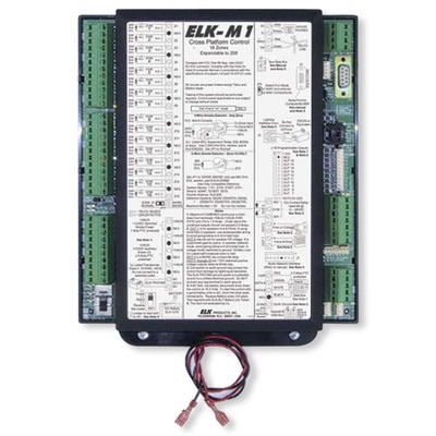 Elk M1 Gold Controller Kit for Structured Wiring Panel & M1KP Keypad