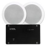 SOUNDAROUND Wi-Fi Amplifier x2, Power Supply, 24Vdc, Two 5.25" In-Ceiling Speakers