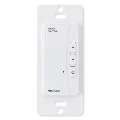 EISSOUND In-Wall Audio Control Unit, White