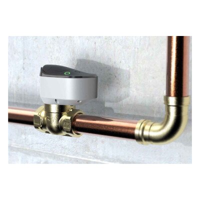 Ezlo Water Shut-Off Valve Client Version, No Internal Hub, Z-Wave Plus v2, 700 Series