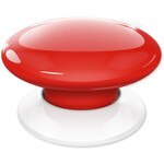 Fibaro The Button Z-Wave Scene Controller, Red
