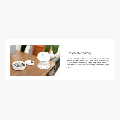 Flic Button Starter Kit Including Hub Mini and 1 Flic Button