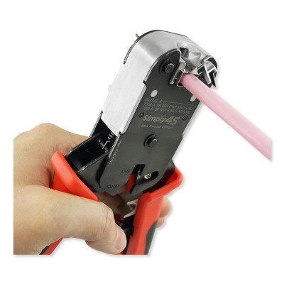 Simply45 ProSeries Heavy Duty RJ45 Crimp Tool for all S45 UTP and STP RJ45 Modular Plugs