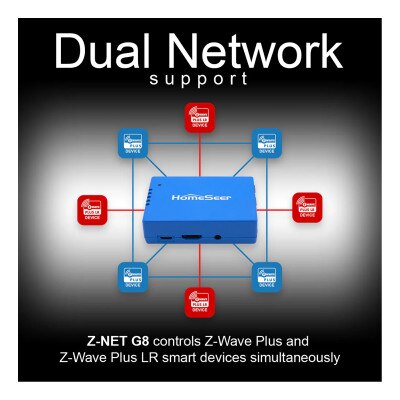 HomeSeer Z-NET G8 Remote Z-Wave Interface