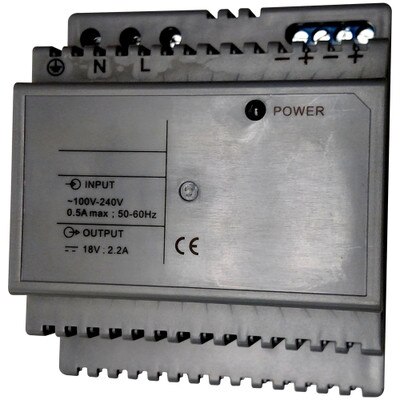 IST Video Door Remote Power Supply, 18VDC, 4A