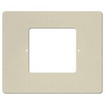 IST RETRO Intercom Room & Patio Station Horizontal Plastic Cover Plate, Almond
