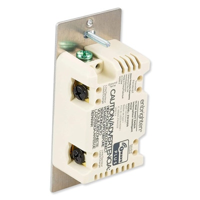 Enbrighten Z-Wave Plus In-Wall Smart Toggle Switch With QuickFit And SimpleWire, Gen5, Light Almond (Open Box)