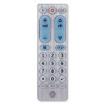 GE 2-Device Universal Remote Control, Brushed Silver