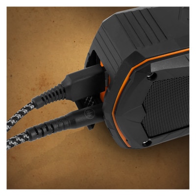 GE EcoSurvivor Bluetooth Speaker with Built in Battery Backup