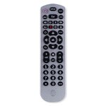 GE 3-Device Universal Remote Control, Metallic Silver
