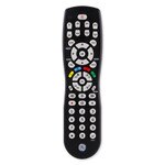 GE 8-Device Universal Remote Control, Black