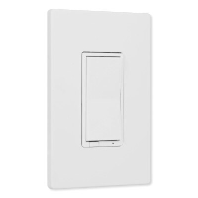 Enbrighten Z-Wave Plus v2 In-Wall Smart Fan Control, Paddle, 700 Series