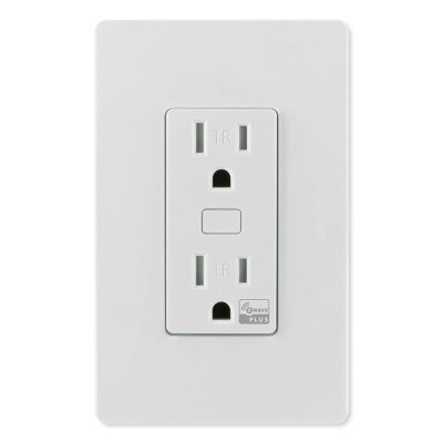 Enbrighten Z-Wave Plus v2 Smart Receptacle, Tamper Resistant, 700 Series